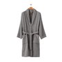 Peignoir de bain Paduana Gris 450 g/m² 100 % coton