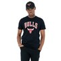 T-shirt à manches courtes homme New Era NOS NBA CHIBUL 60416749 Noir
