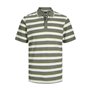 Polo à manches courtes homme Jack & Jones JCOHASS AOP 12254958 Vert