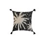 Coussin Home ESPRIT Noir Boho Palmier 45 x 5 x 45 cm