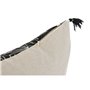 Coussin Home ESPRIT Noir Boho Palmier 45 x 5 x 45 cm