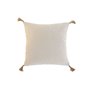 Coussin Home ESPRIT Beige Naturel Tropical Boho 45 x 5 x 45 cm