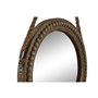 Miroir mural Home ESPRIT Marron Bois Corde Colonial Balles 38 x 4 x 72 cm