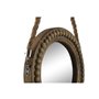 Miroir mural Home ESPRIT Marron Bois Corde Colonial Balles 28 x 4 x 61 cm