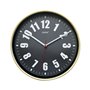 Horloge Murale Versa Gris Plastique 4 x 30 x 30 cm