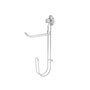 Porte-rouleaux pour Papier Toilette Acier ABS 3 x 32 x 15 cm (12 Unités) Double