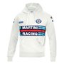Sweat à capuche Sparco Martini Racing S Blanc