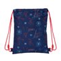 Sac à dos serré par des ficelles Spider-Man Neon Blue marine 26 x 34 x 1 cm