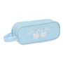 Trousse Fourre-Tout Double Glow Lab Cisnes Bleu clair 21 x 8 x 6 cm