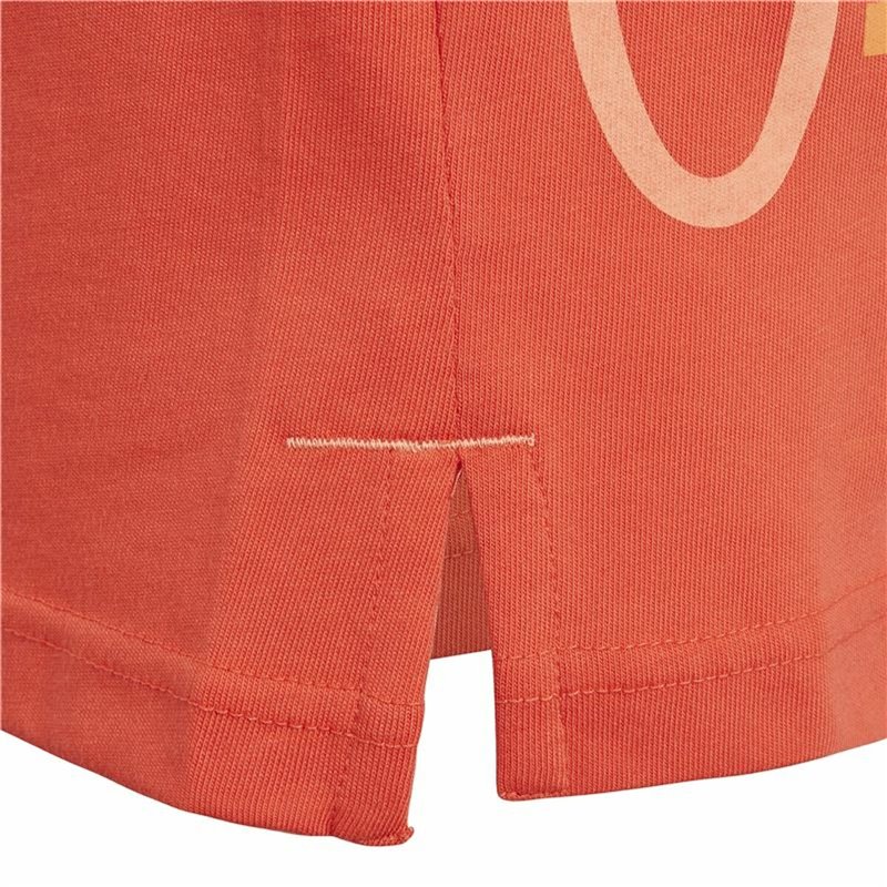 Image secondaire de T shirt à manches courtes Enfant Adidas Graphic Tee Orange