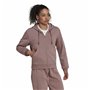 Sweat à capuche et fermeture éclair femme Adidas ALL SZN Fleece Café
