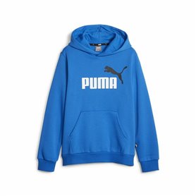 Sweat-shirt Enfant Puma Ess+ 2 Col Big Logo Bleu