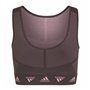 Soutien-gorge de Sport Adidas  Aeroknit Seamless Bordeaux Rouge foncé
