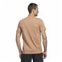 T-shirt à manches courtes homme Adidas Lounge Marron
