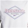 T-shirt à manches courtes homme Reebok Graphic Series Blanc
