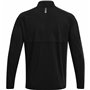 T-shirt à manches longues homme Under Armour STR Zip Noir