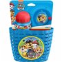 Ensemble d'accessoires The Paw Patrol Vélo pour Enfants Bleu Rouge 3 Pièces