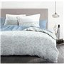 Parure de couette HOME LINGE PASSION 220 x 240 cm Bleu 3 Pièces