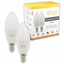 Ampoule LED Bougie Konyks e14 Blanc