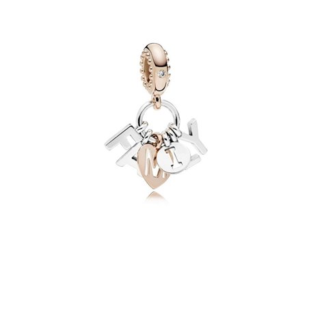 Pendentif Femme Pandora FAMILY LETTERS