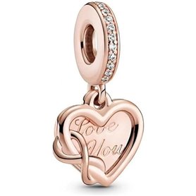 Pendentif Femme Pandora LOVE YOU INFINITY HEART