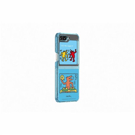 Protection pour téléphone portable Samsung GP-TOF731SBCCW Bleu Galaxy Z Flip 5