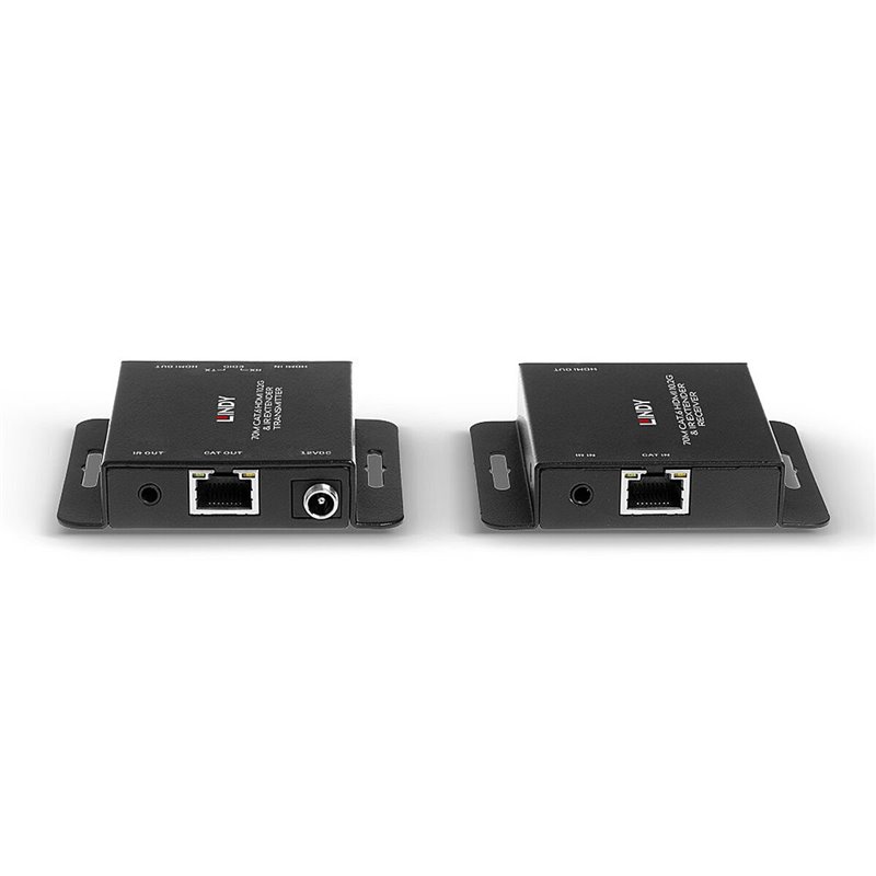 Image secondaire de Lindy 38208 extension audio/video Émetteur et récepteur AV Noir