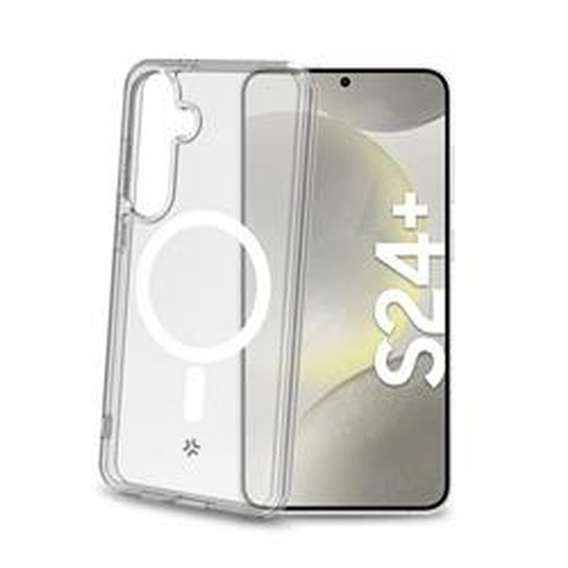 Image secondaire de Protection pour téléphone portable Celly GELSKINMAG1066 Blanc Transparent Galaxy S24 Plus