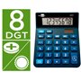 Calculatrice Liderpapel XF17 Bleu Plastique