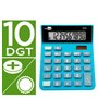 Calculatrice Liderpapel XF21 Bleu Plastique