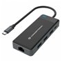 Hub USB-C 7 Ports Conceptronic 110518107101 Noir Gris 100 W (1 Unité)