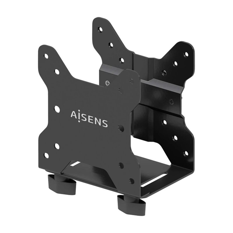 Aisens MPC05-205 support pour unité centrale Support de CPU monté sur le socle de l'écran Noir