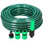 Tuyau d'arrosage EDM Basic Line Jardin Ø 19 mm 5 Pièces (25 m)