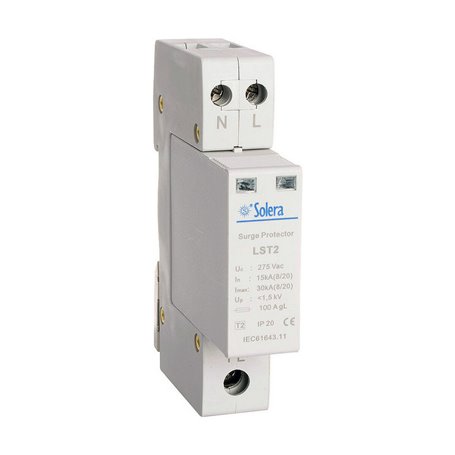 Protection contre les surtensions Solera 1p+n 30ka lst2