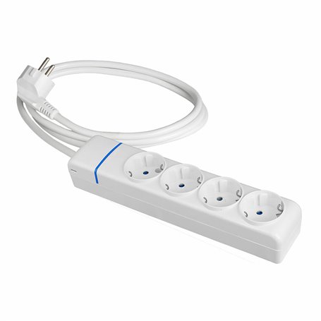 Rallonge 4 prises Schuko sans interrupteur Solera 8014p 250 V 16 A (1