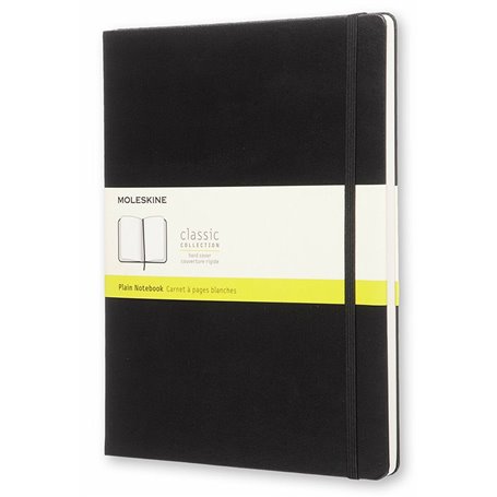 Cahier Moleskine Classic Noir 19 x 25 cm