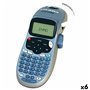 Etiqueteuse Electrique Dymo LetraTag LT-100H Bleu Gris (6 Unités)