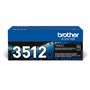 Toner original Brother TN3512 Noir (3 Unités)