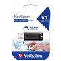 Pendrive Verbatim Pinstripe Noir 64 GB (10 Unités)