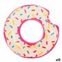 Roue gonflable Intex Donut Rose 107 x 99 x 23 cm (12 Unités)