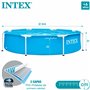 Piscine Démontable Intex 28205NP 244 x 51 x 244 cm 1828 L