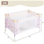 Lit de poupée Colorbaby Safari 29 x 50 x 30 cm 4 Unités