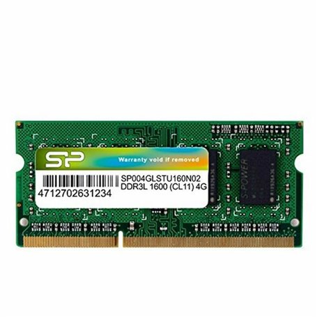 Silicon Power SP004GLSTU160N02 module de mémoire 4 Go 1 x 4 Go DDR3L 1600 MHz