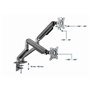 Support de table d'écran GEMBIRD MA-DA2-05 17" 32"