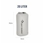 Sac de Sport Étanche Imperméable Sea to Summit Ultra-Sil Gris 20 L