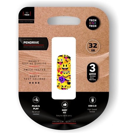 Clé USB Tech One Tech Emoji collage 32 GB