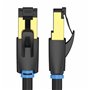 Câble Réseau Rigide S/FTP 8me Catégorie Vention IKABF Noir 1 m