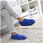 Chaussons Chauffants Micro-ondes InnovaGoods Bleu