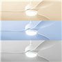 Ventilateur de Plafond avec Lumière LED et 3 Pales ABS Flaled InnovaGoods Blanc 36 W 52" Ø132 cm