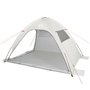 vidaXL Tente de plage gris imperméable